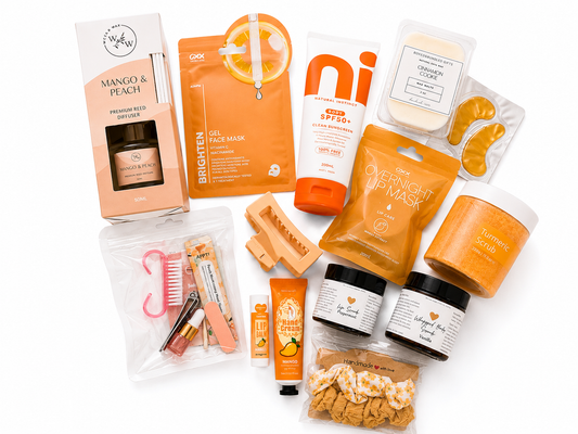 Peach Sunset Self Care Gift Box