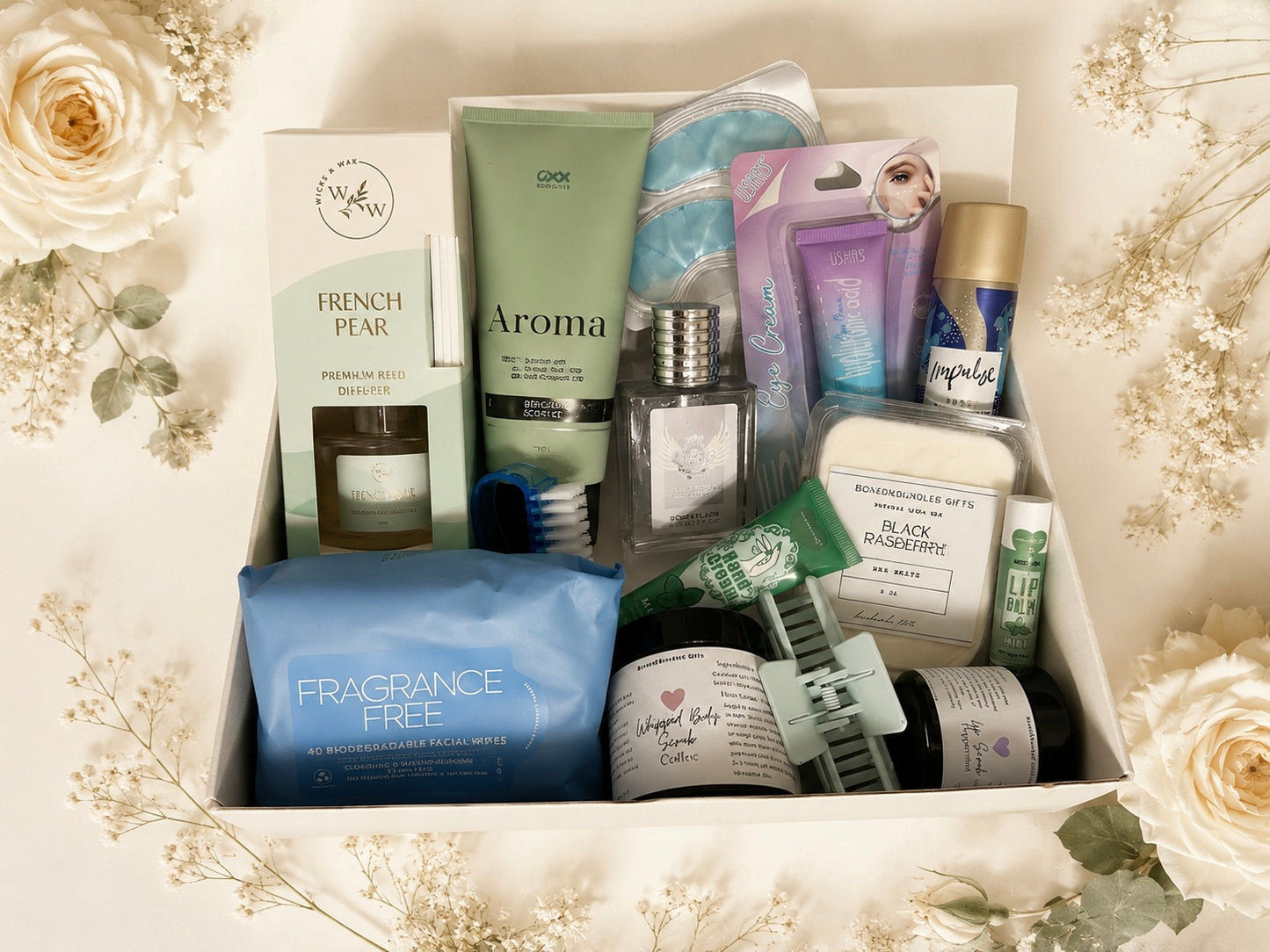 Blue Bliss Self Care Gift Box