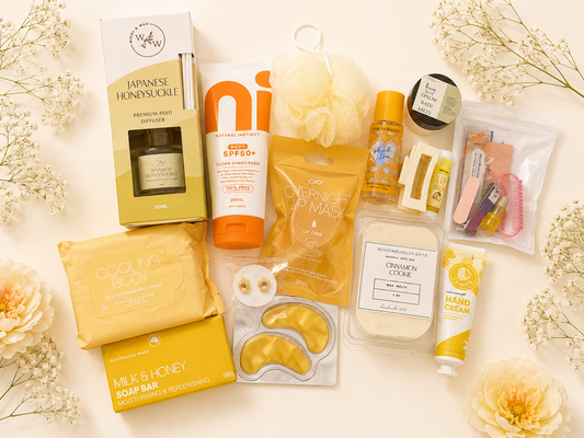 Golden Glow Self Care Gift Box