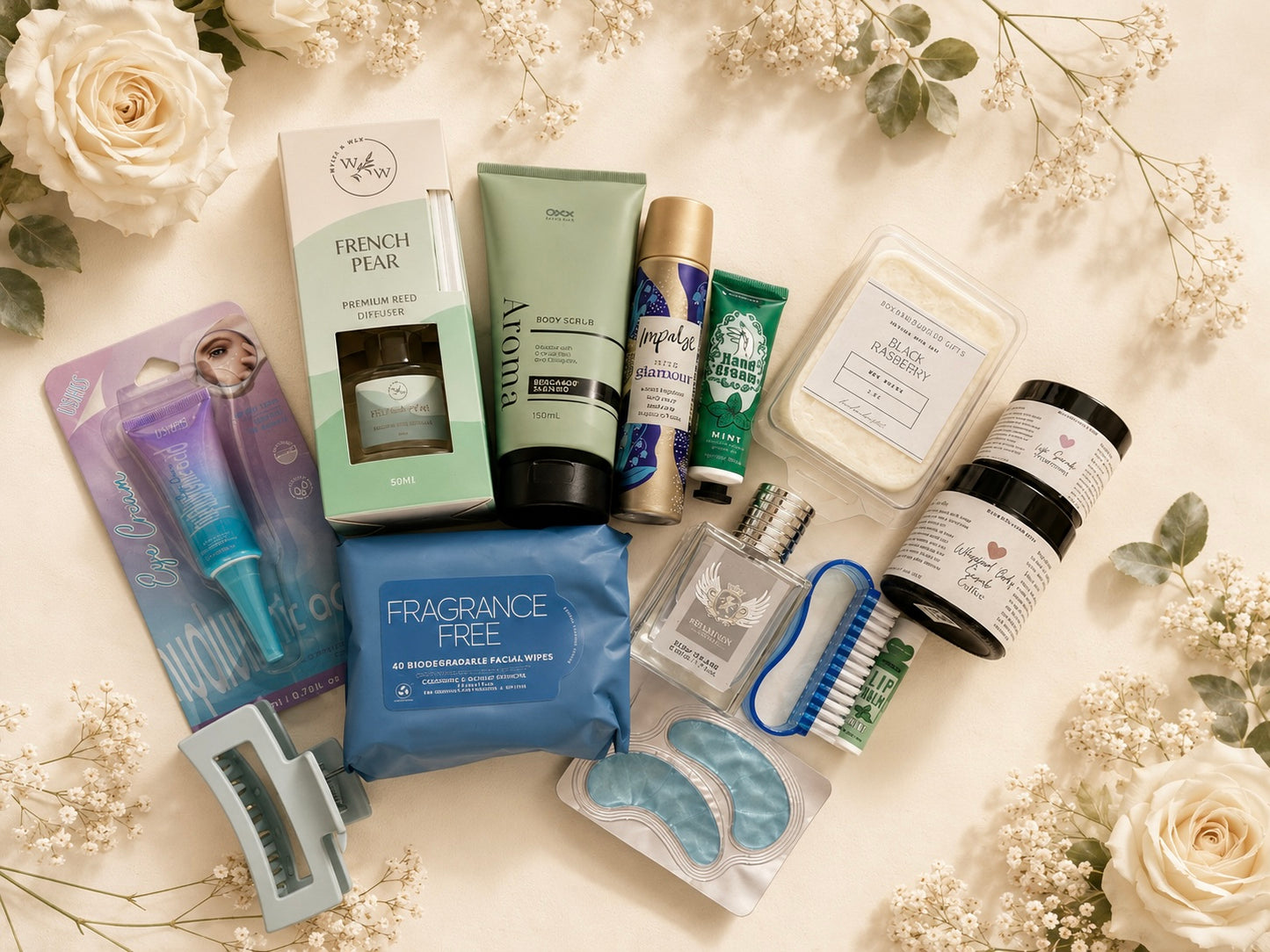 Blue Bliss Self Care Gift Box