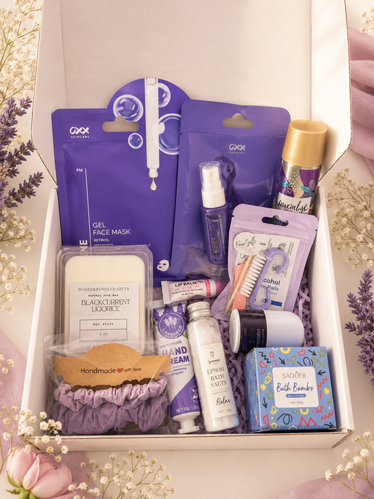Purple Pamper Gift Box
