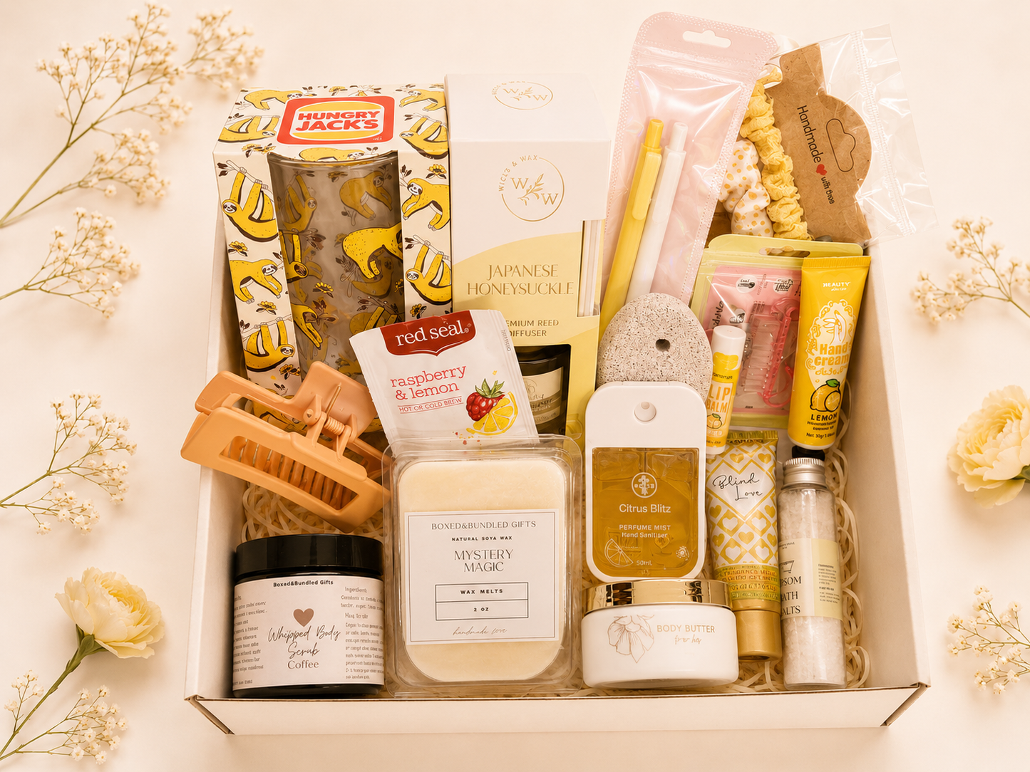 Golden Honey Pamper Box