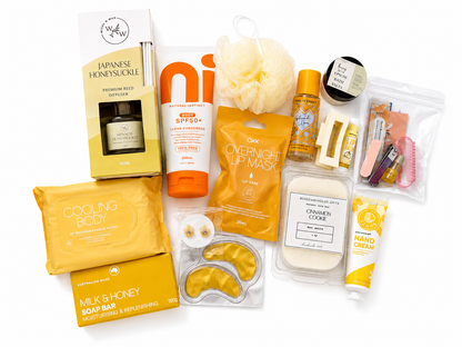 Golden Glow Self Care Gift Box