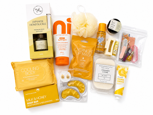 Golden Glow Self Care Gift Box